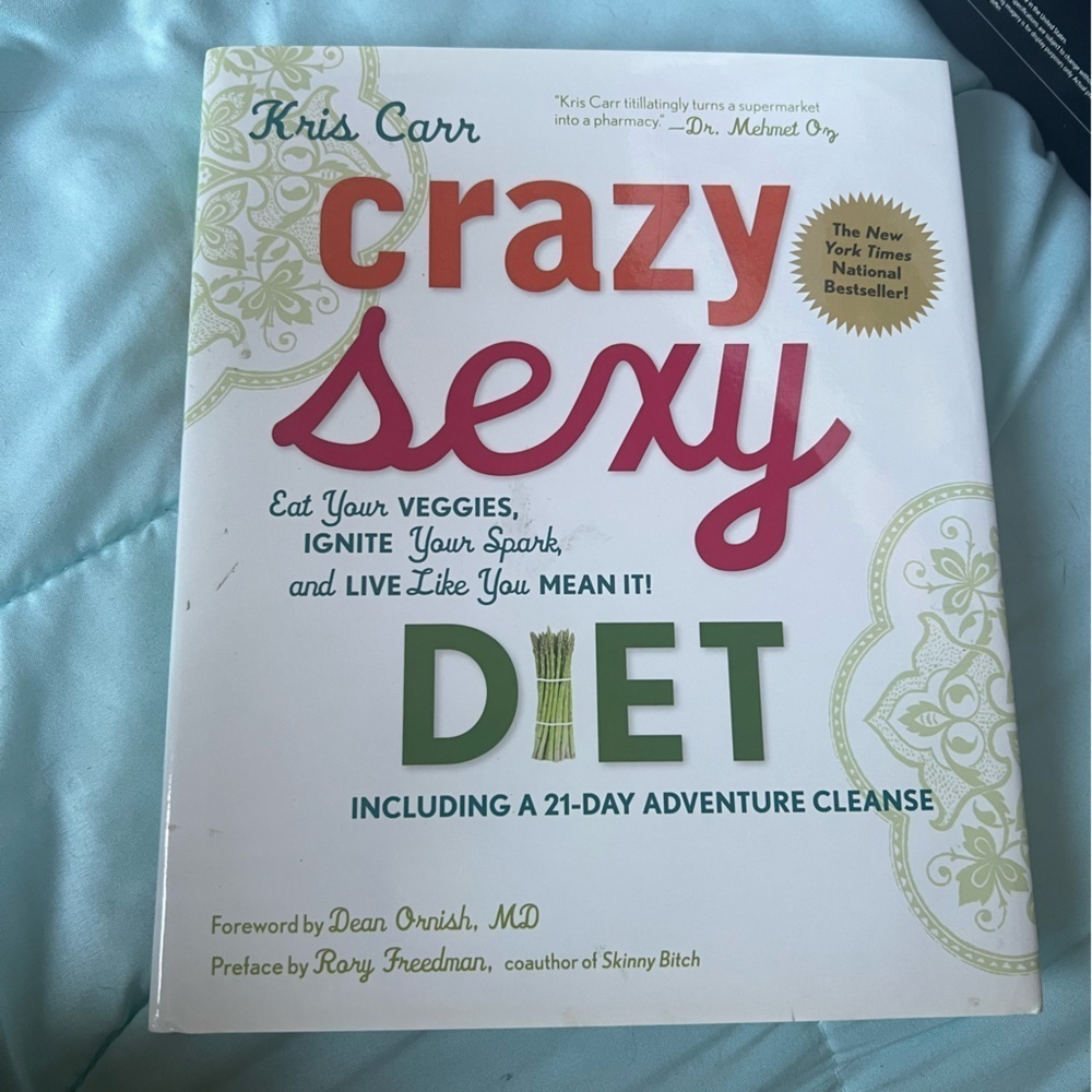 Crazy Sexy Diet Cookbook by - White and Green